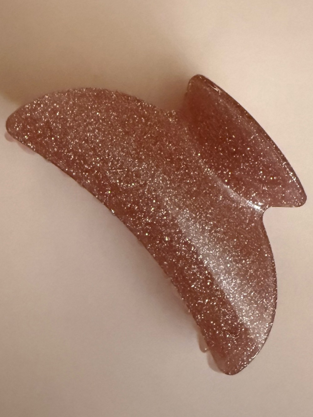 Insert Name Here Hair Pink Glitter Jelly Claw Clip - Non-Slip Extra Durable Clip - Picture 3 of 15